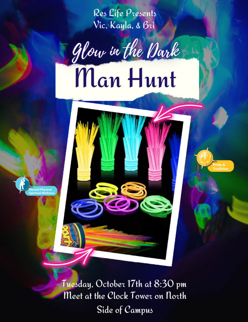 Glow in the Dark Man Hunt (Pfeiffer Life) | Pfeiffer University